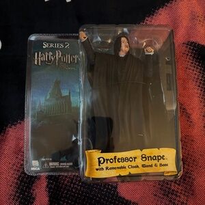 HARRY POTTER Professor Snape (Alan Rickman) NECA Series 2 REEL TOYS figure NIP